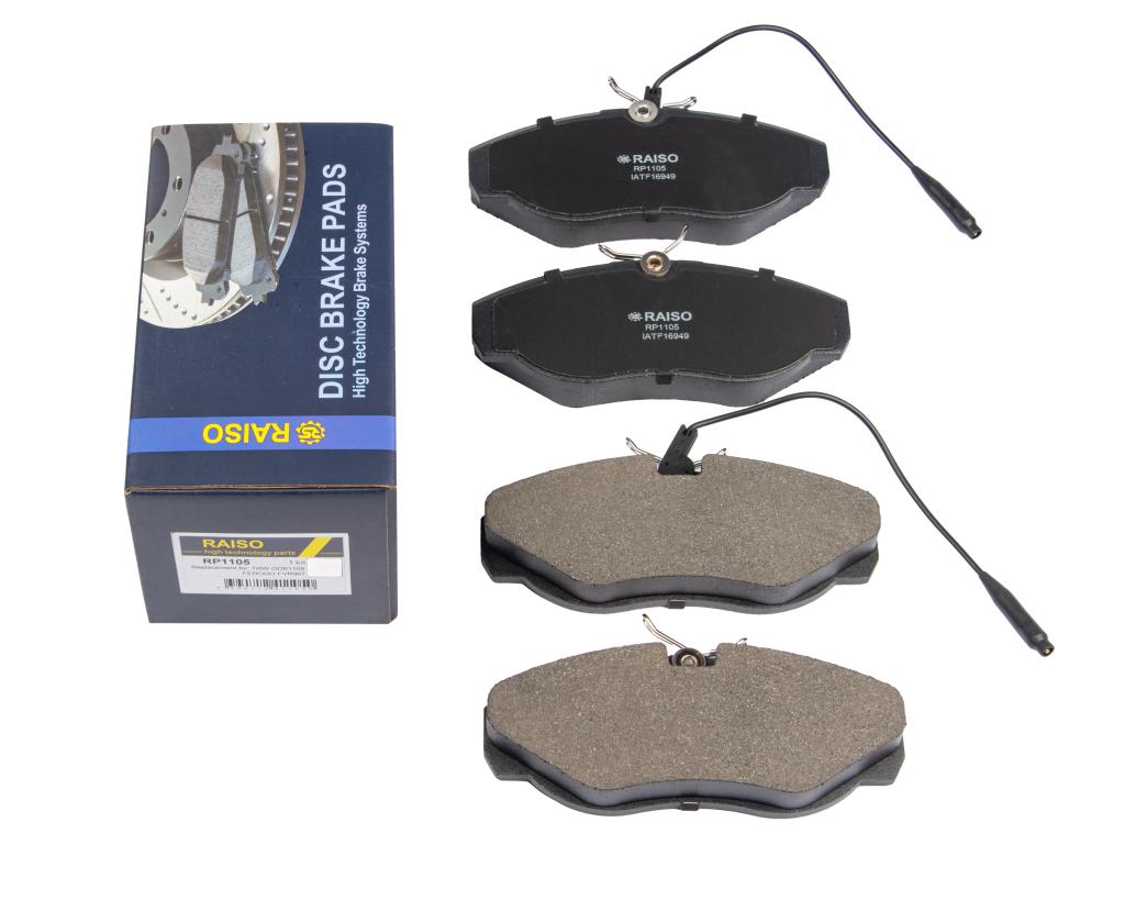 Колодки гальмівні диск. перед. Jumper/Ducato/Boxer (з датчиками) 94-06