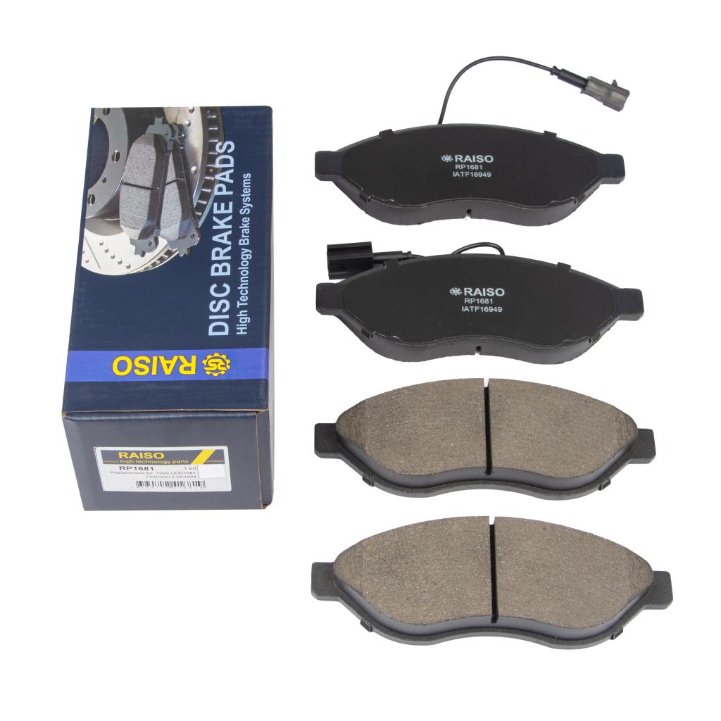 Колодки гальмівні дискові передні Jumper/Ducato/Boxer (з датчиками) 06-