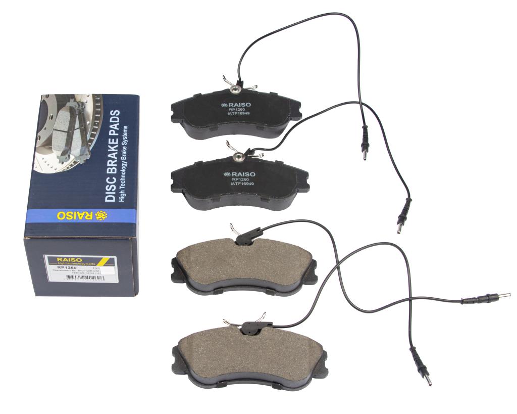 Колодки гальмівні диск. перед. Berlingo/Partner (з датчиками) 93-15