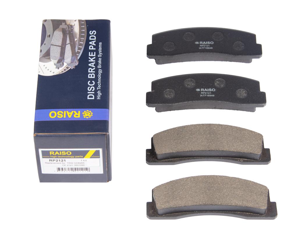 Колодки гальмівні диск. перед. Niva 76-21