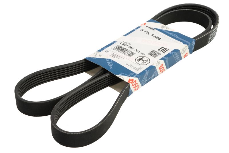 Ремінь генератора Mitsubishi ASX/Lancer 1.8 DI-D 10- (6PK1488)