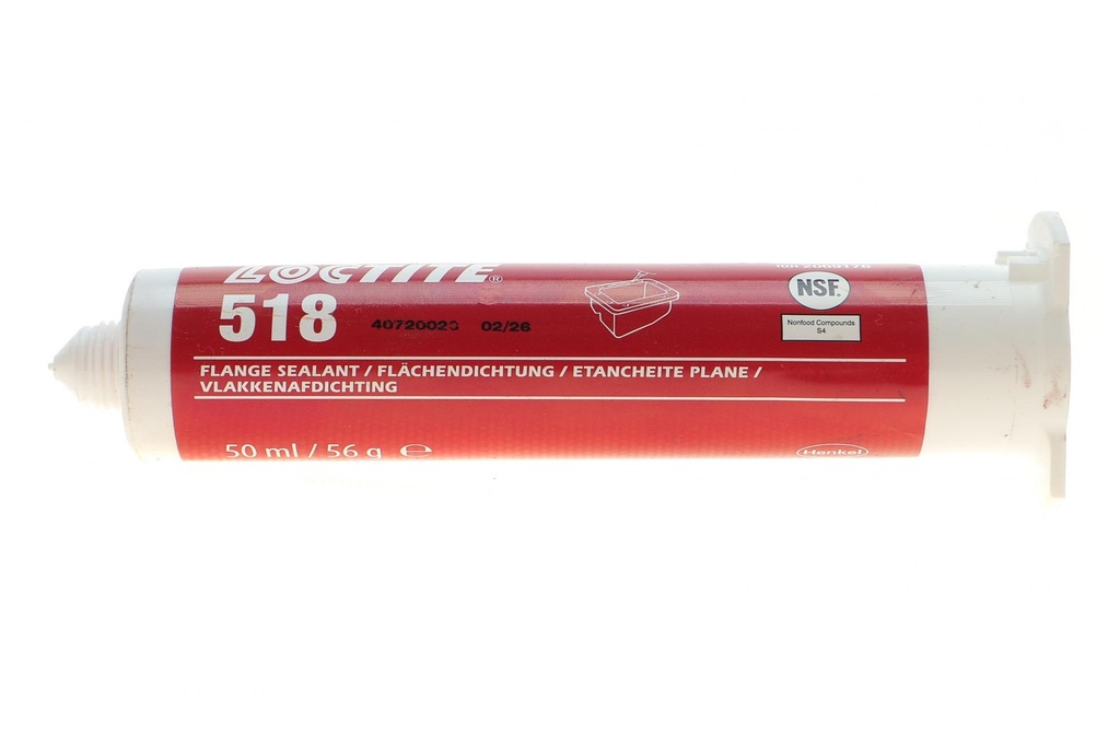 LOCTITE 518, 50ML Герметик (-55 °C + 150C) (красный)
