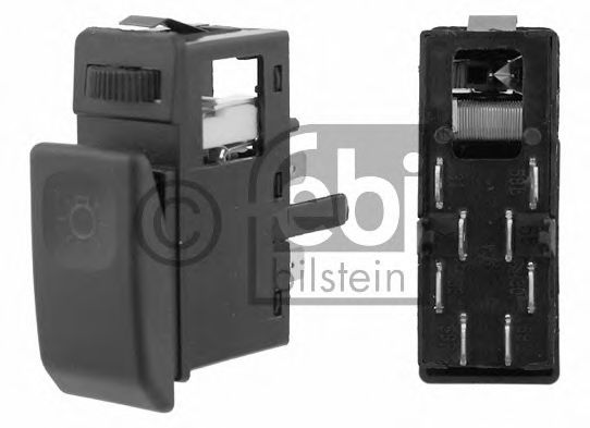 Переключатель света фар VW Golf 83-92 (с регулятором)