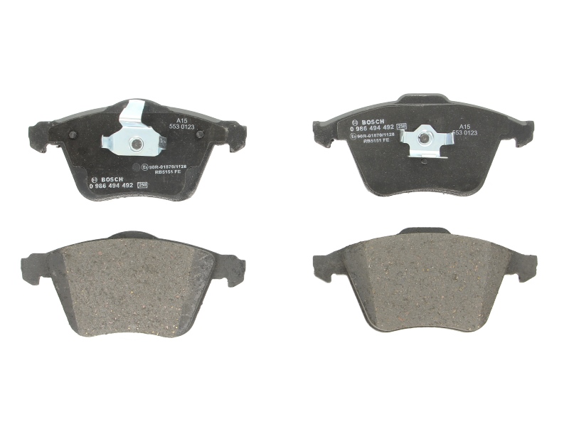 Колодки гальмівні (передні) Ford Focus/Mazda 3 05-14/Opel Vectra C 05-08/Volvo C30/S40/V40/V50 03-