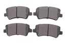 Колодки тормозные (задние) Ford Galaxy/S-Max 06-15/Volvo S60/S80/V60/V70/XC60/XC70 08-/Land Rover 11