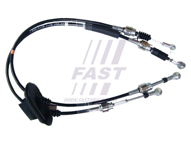 Трос куліси Fiat Doblo 1.3-1.9 D/JTD 01- (2x1140/1124)