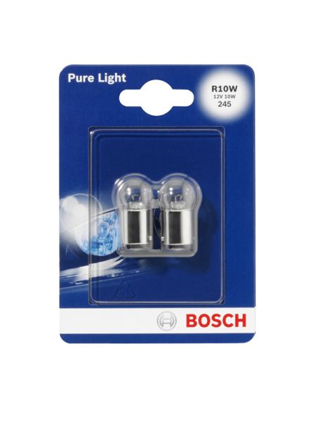 Автолампа R10W 12V 10W BA15s Pure Light (блістер/к-кт 2шт)
