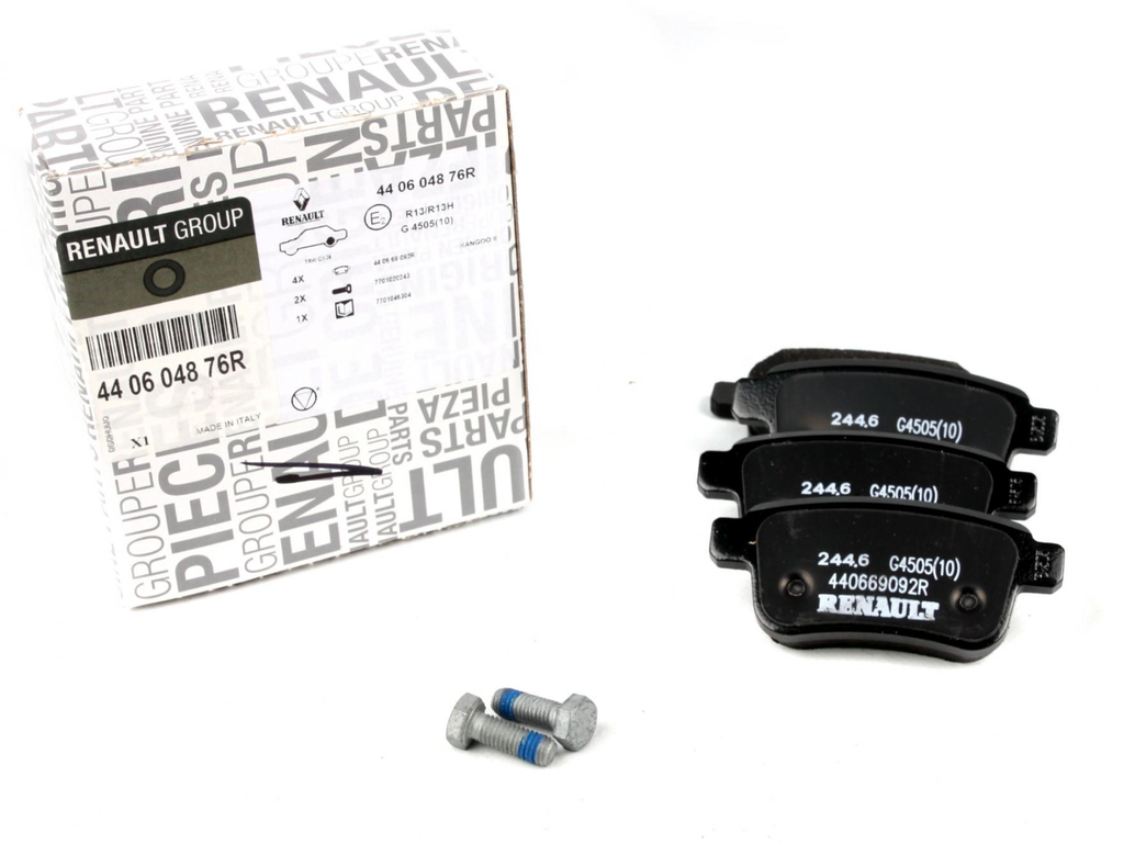 Колодки гальмівні (задні) Renault Kangoo 08-