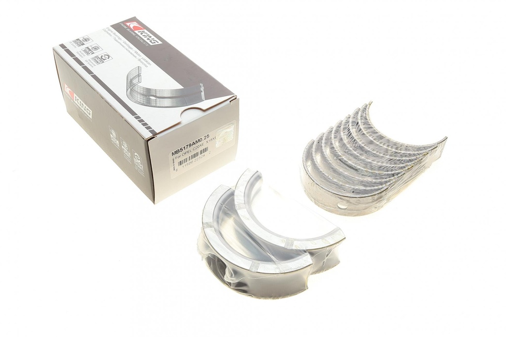 Вкладыши коренные Opel Vectra 1.8-2.0i 95-03/Daewoo Nubira 2.0i 97- (+0.25)