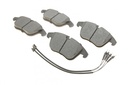 Колодки тормозные (передние) Citroen C5 08-/Peugeot 407 04-/508 10-18
