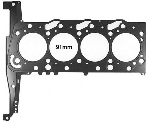 Прокладка ГБЦ Ford Transit 2.4D 00-, Ø91,00mm, 1,20mm, (3 метки)