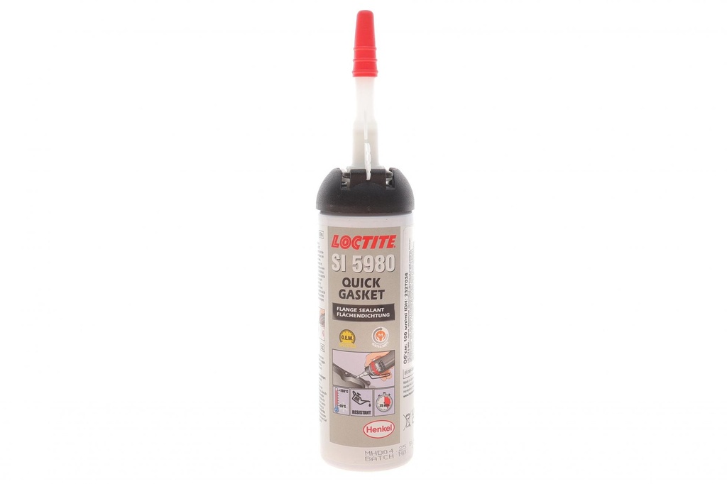 LOCTITE SI 5980, 100ML Герметик силиконовый (черный) (маслостойкий) (-55°C до +200°C) замена для SI 5970
