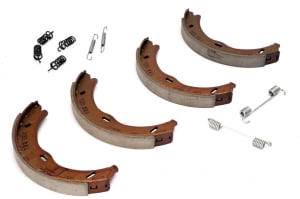 Комплект задних барабанных тормозных колодок MERCEDES EQV (W447), EVITO TOURER (W447), EVITO (W447), MARCO POLO CAMPER (W447), V (W447), VIANO (W639), VITO / MIXTO (W639) 1.6D-Electric 09.03-