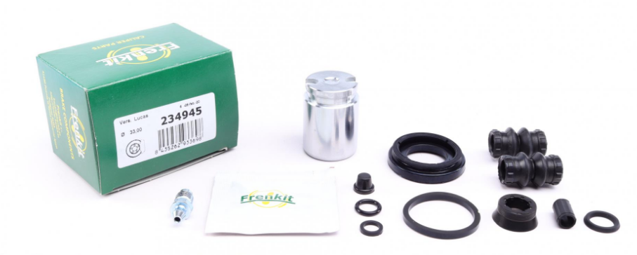 Ремкомплект супорта (заднього) Opel Astra 98-09 (d=33mm) (Lucas) (+1 поршень з механізмом)
