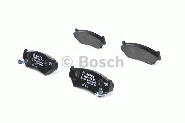 Колодки тормозные (передние) Suzuki Grand Vitara 98-06 (Tokico)