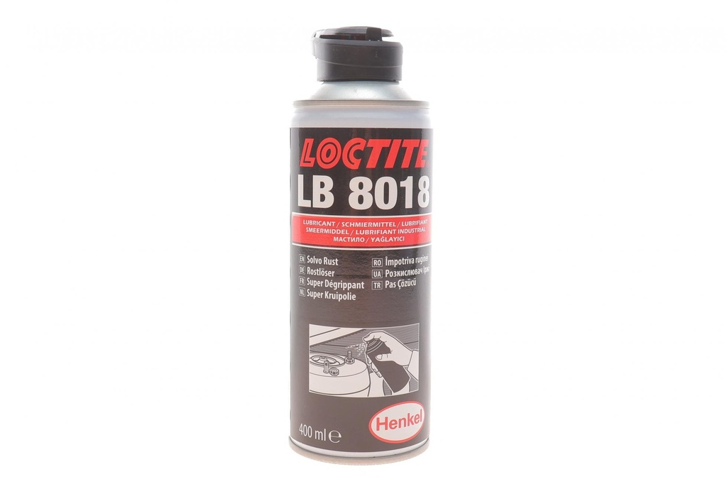 LOCTITE LB 8018, 400ML Масло, раскислитель ржавчины, жидкий ключ