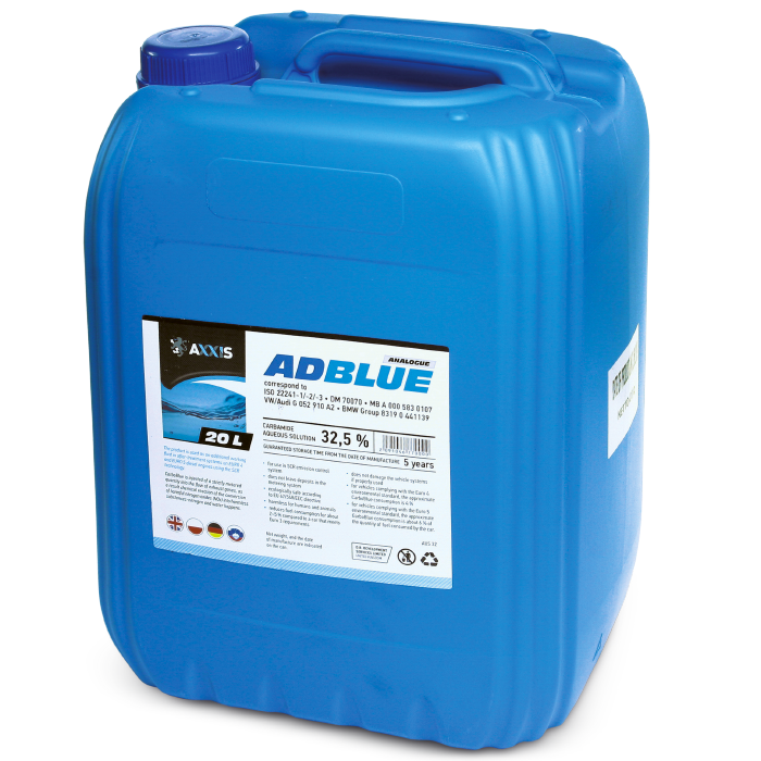 Рідина AdBlue для зниження викидів систем SCR (сечовина) 20л