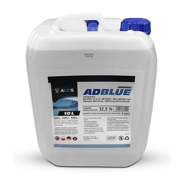 Рідина AdBlue для систем SCR (сечовина) (Каністра з лійкою 10л)