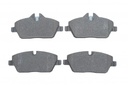 Колодки тормозные (передние) BMW 1 (E81/E82/E87/E88) 04-13/2 (F45) 14-18