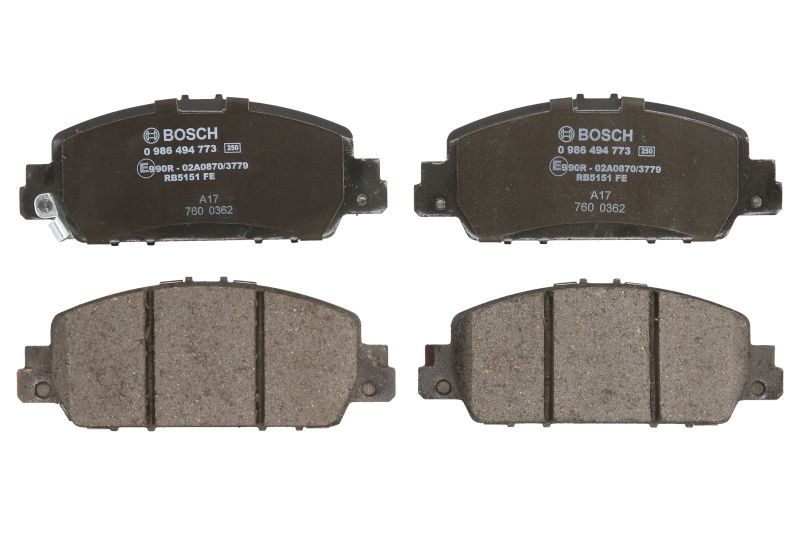 Колодки гальмівні (передні) Honda HR-V 15-