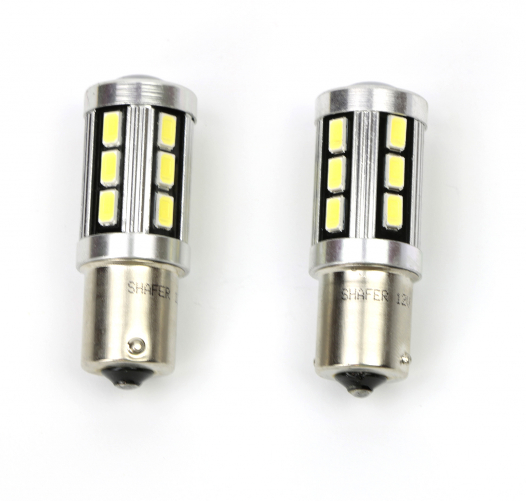 Лампа светодиодная S25 BAY15D 18LEDs canbus (1шт)