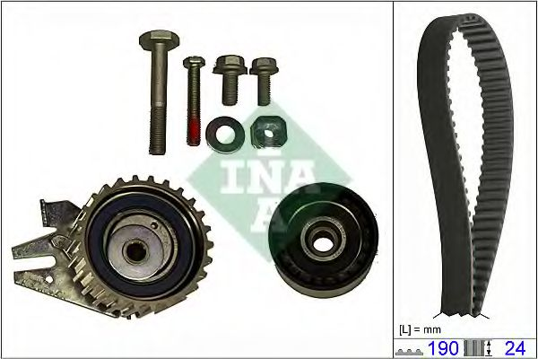 Комплект ремня ГРМ OPEL ASTRA H 1.9 CDTI 06/04-10/10
