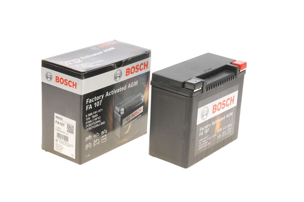 Аккумулятор Bosch AGM 12В/18Ач/250А