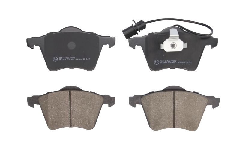 Комплект тормозных колодок передн , FORD GALAXY I, GALAXY MK I; SEAT ALHAMBRA; VW SHARAN 1.8-2.8 03.95-03.10