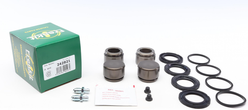 Ремкомплект супорта (переднього) Alfa Romeo Spider 06- (d=42mm) (+4 поршня) (Brembo)