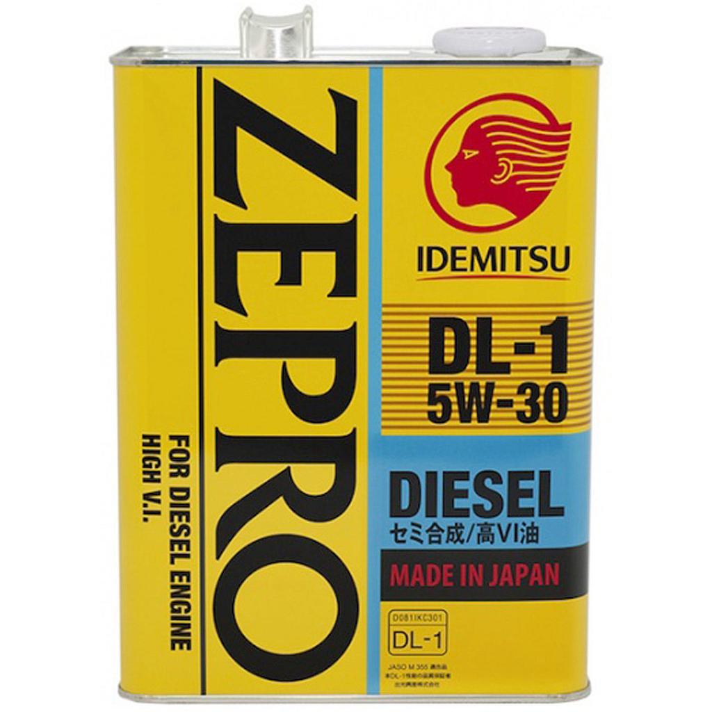 Масло моторное IDEMITSU ZEPRO DIESEL DL-1 5W-30, 4L