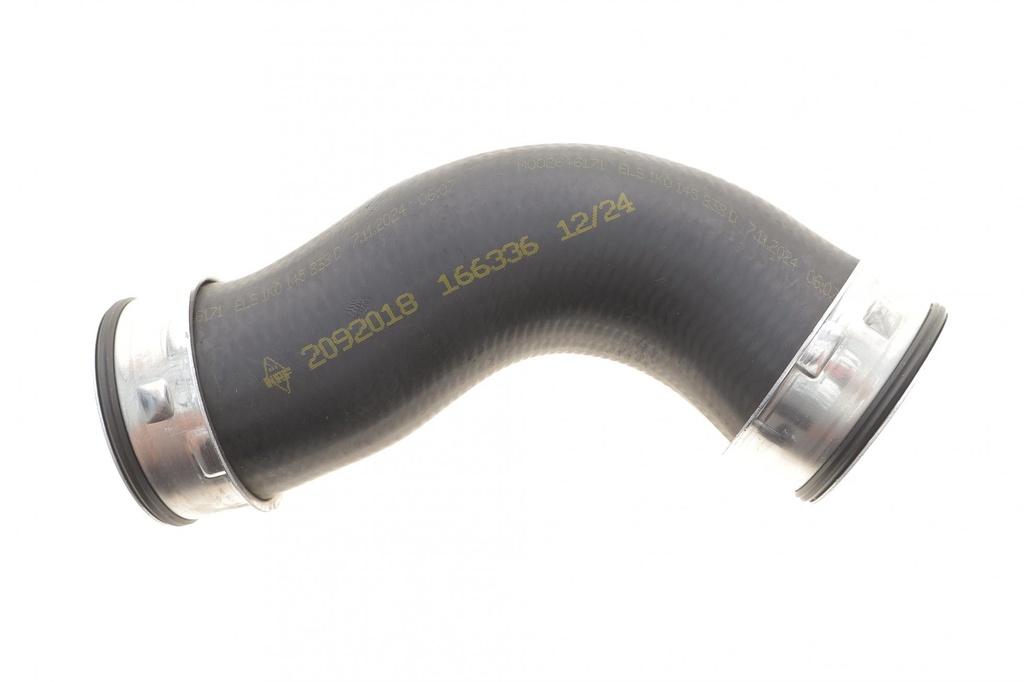 Патрубок интеркулера (нижний) (L) Audi A3/Skoda Octavia/SuperB/VW Golf/Jetta/Passat 2.0D 03- (сзади)