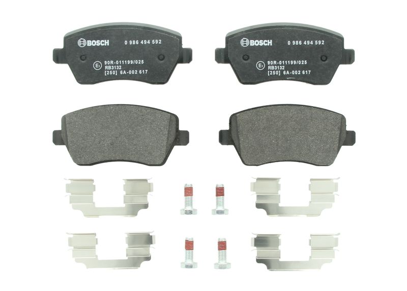 Колодки тормозные (передние) Renault Kangoo 08-/Megane IV 15-/Zoe 12-