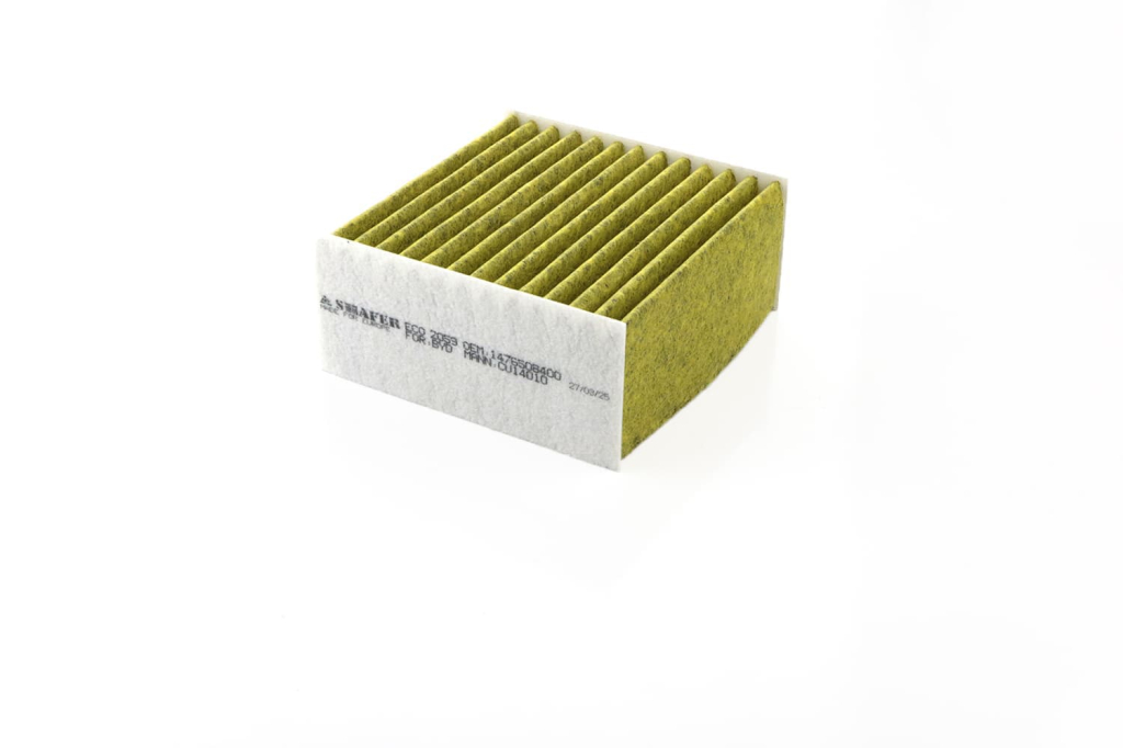 Фільтр салонний BYD Ev, Seagull, Sea new (23-) протиалергенний, вугiльний, салатовий папір 