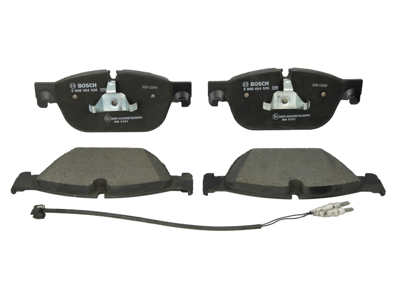 Колодки гальмівні (передні) Citroen C4/C5/C6/Peugeot 308/407/508 09-