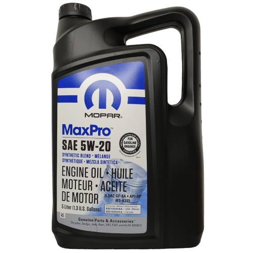 Моторное масло Max Pro 5W-20 Synthetic Blend (5L)