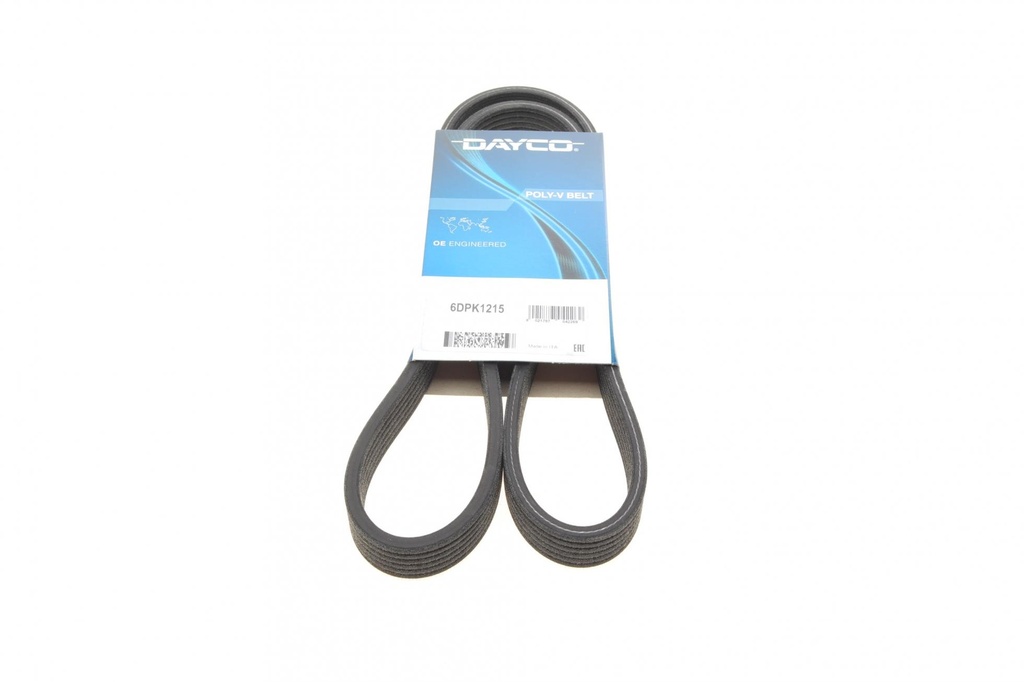 Ремень клиновый 6 DPK 1215 VW T5 1.9TDI/VW Caddy 1.9/2.0TDI (+AC)