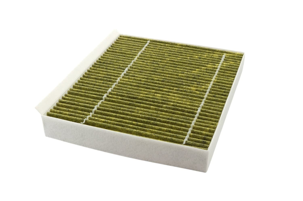 Фільтр салонний Zeekr 001, 009, 7X  (21-) протиалергенний, вугiльний, салатовий папір