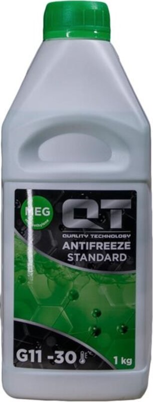 Антифриз QT MEG STANDARD -30 G11 (зелений) 1кг