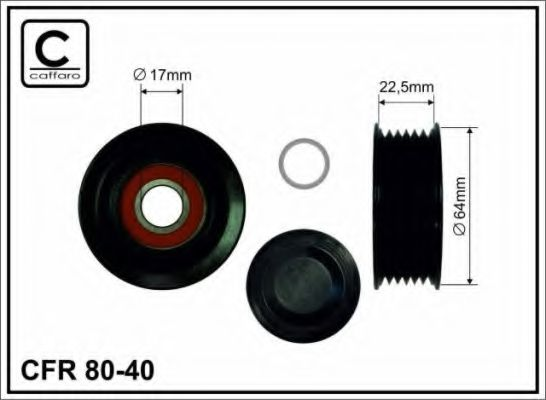 Ролик направляющий ремня клинового DB OM611 200CDI/220CDI