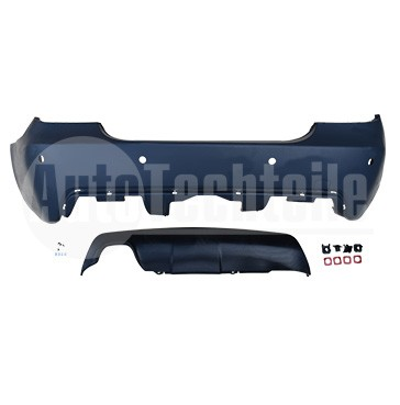Бампер задний BMW 5 E60 04-09 (M-Technic / PDC 24 mm)