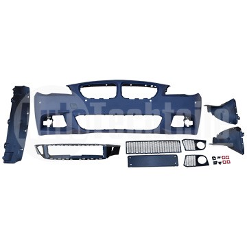 Бампер передній BMW 5 F10/F11 10-13 (M-Performance) (з отв. PDC, з фарооомивачем)