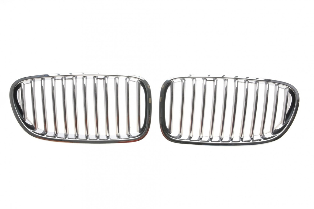 Решетки радиатора компл. BMW 5 F10/F11 10-13 (хром чёрн.)