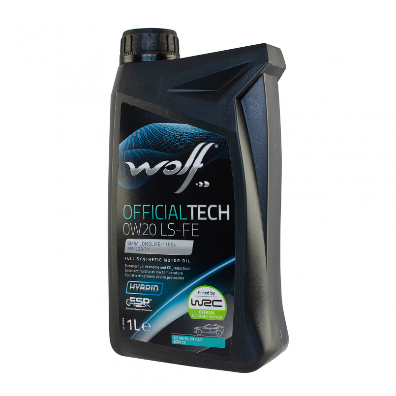 Моторное масло OFFICIALTECH 0W20 LS-FE 1L
