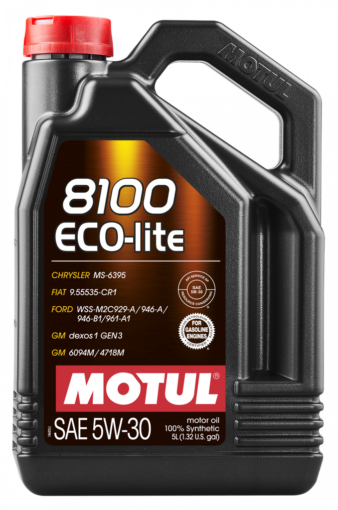 Масло 5W30 ECO-lite SAE 8100 (5L) (GM-dexos1 GEN2/FORD M2C 929-A/M2C 946-A ) (107252/108214/104989)