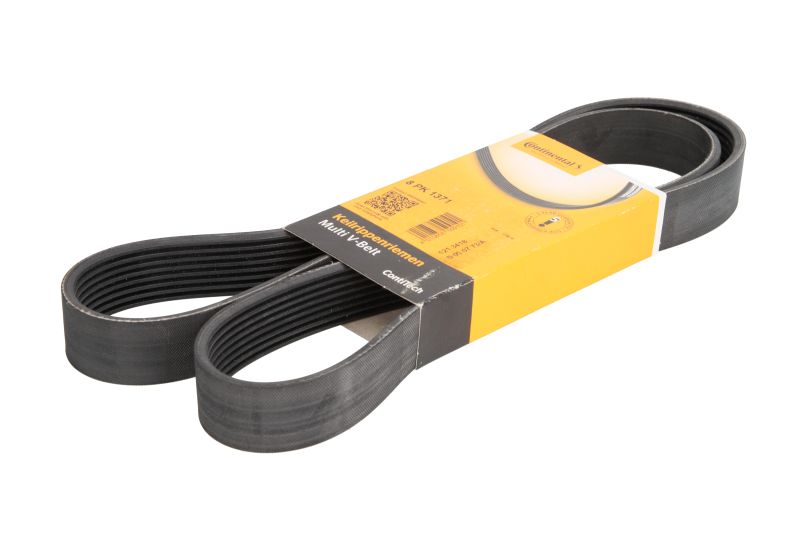 Поліклиновий ремінь (8PK1371) MERCEDES ATEGO, ATEGO 2, ZETROS, VARIO, VARIO (B667, B670, B668), VARIO (B670), VARIO (B670, B668, B667) OM457.970-OM926.947 09.96-