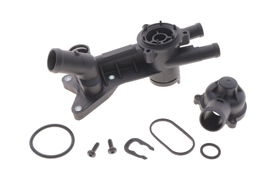 Корпус термостата Skoda Fabia (00-14), Rapid (13-) / VW Polo (02-) / Seat Cordoba (03-09), Ibiza (02-12, 13-), Toledo (13-) (11210156901) VIKA