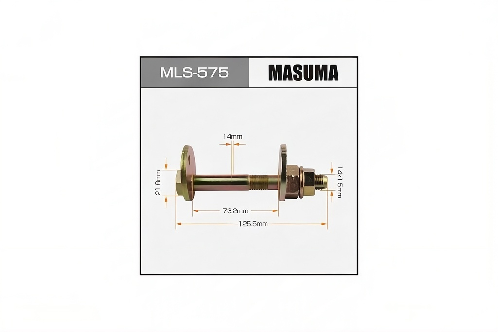 Болт развальный Toyota Land Cruiser (-07) (MLS-575) MASUMA