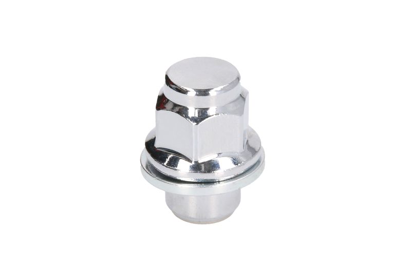 Гайка колеса (M12x1,5, длина: 37,5мм, плоский) Lexus: GS, IS, RX, SC - Mitsubishi: 3000 GT, Carisma, Eclipse, Galant, Pajero - Toyota: Auris, Camry, Celica, Corolla, Harrier, Highlander, IQ, Prius, RAV 4