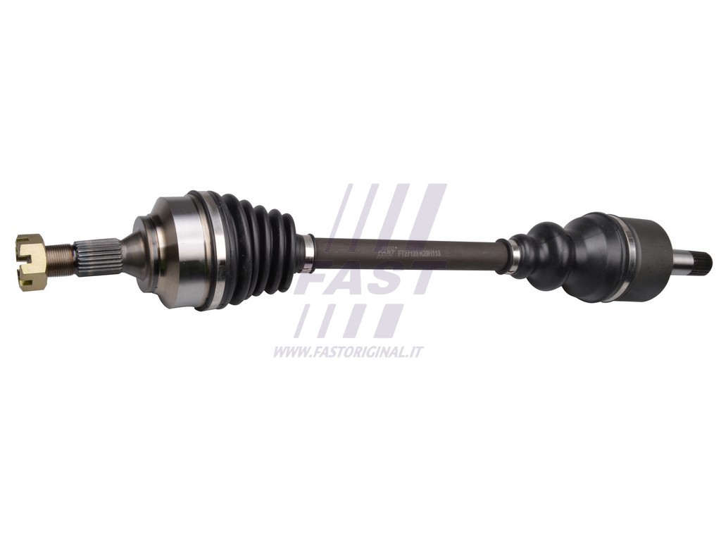 Піввісь ліва Citroen Berlingo, C4/Peugeot 307, Partner 1.6-2.0D (00-) (FT27123) Fast