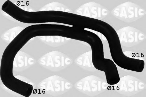 Патрубок радіатора VOLKSWAGEN Golf IV (3406043) Sasic